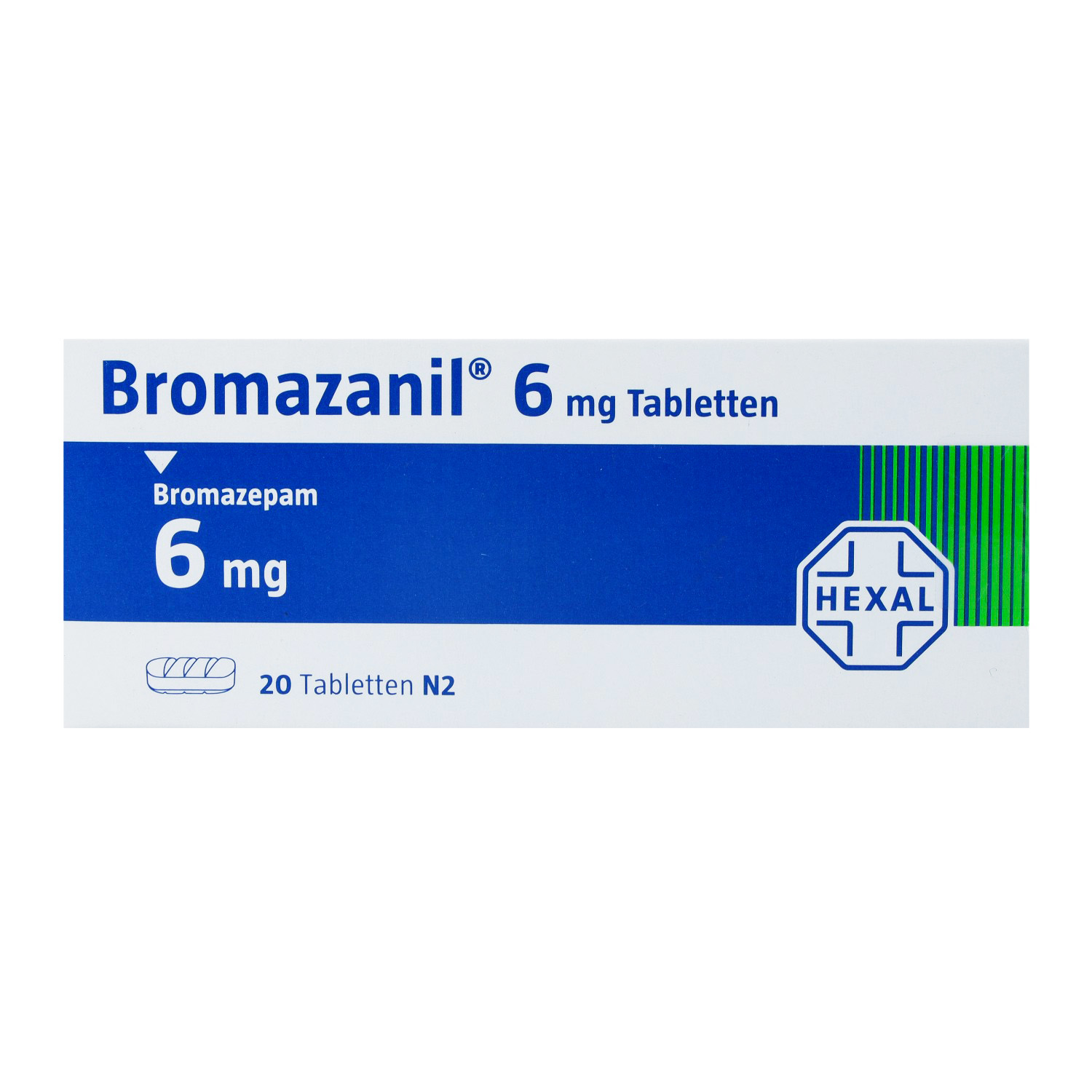BROMAZANIL 6 Tabletten