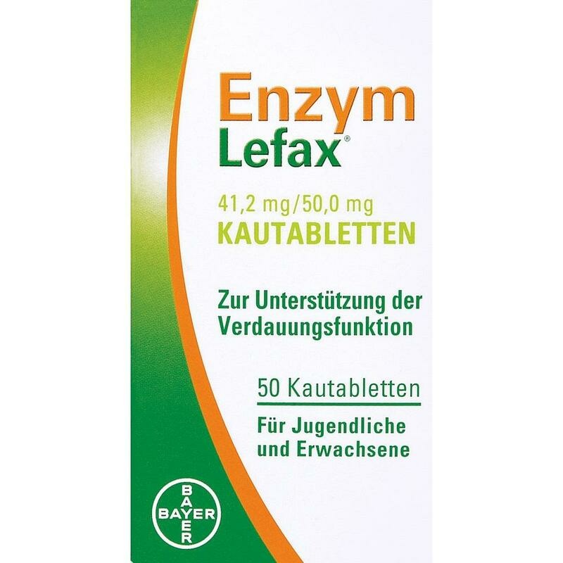 ENZYM LEFAX Kautabletten