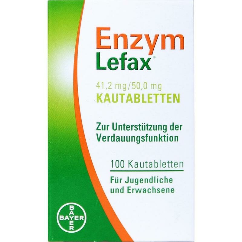 ENZYM LEFAX Kautabletten