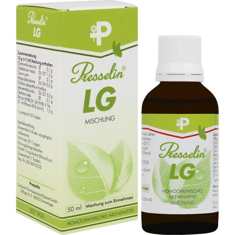 PRESSELIN LG Leber Galle Tropfen zum Einnehmen