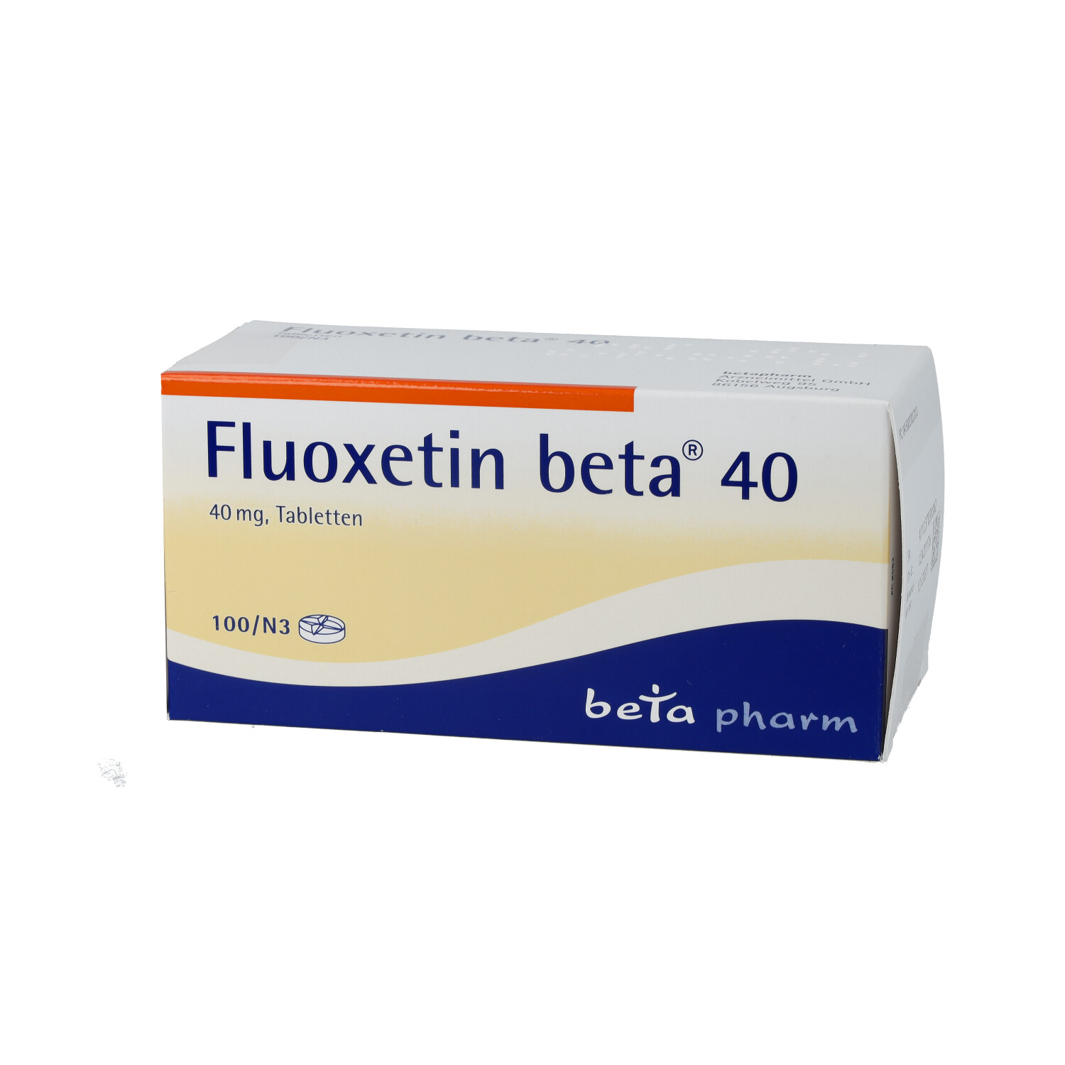 FLUOXETIN beta 40 Tabletten