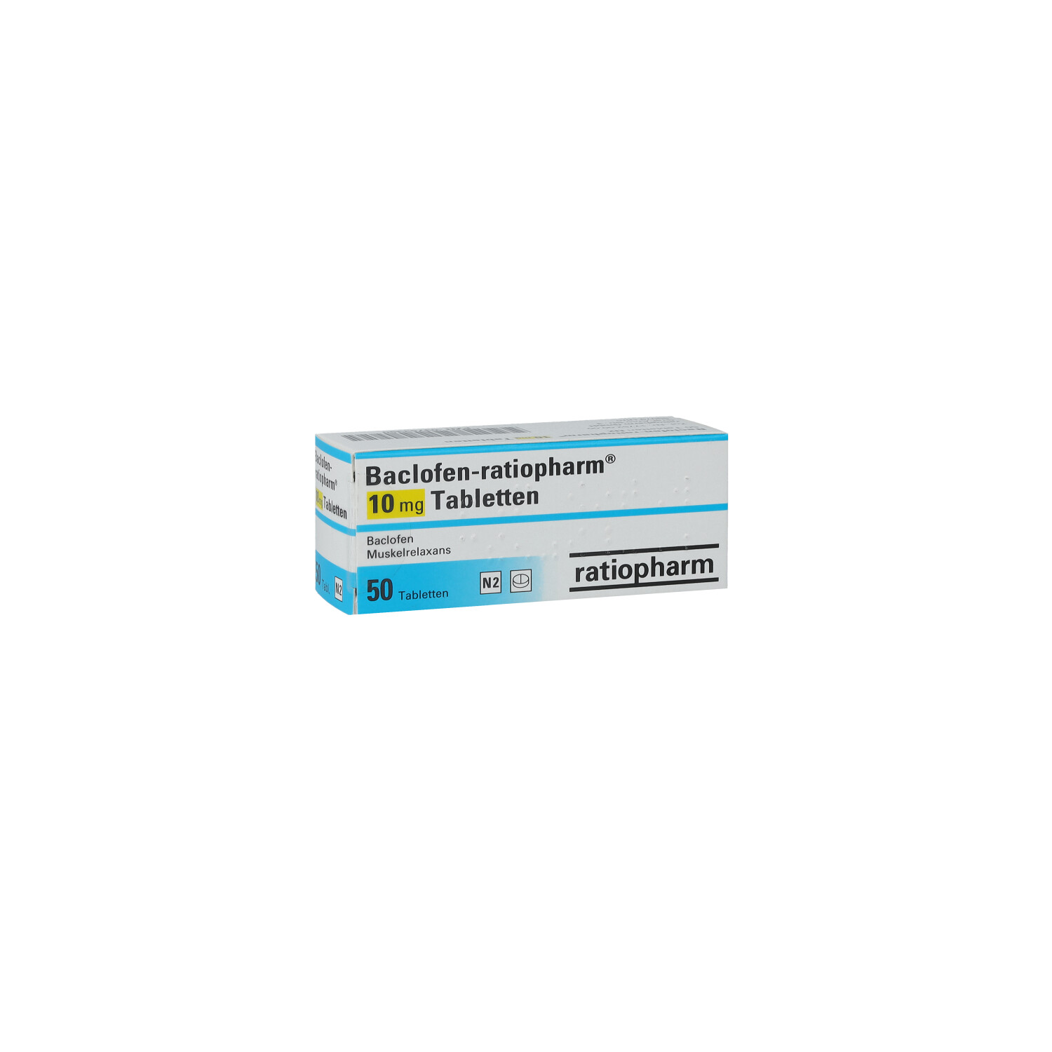 BACLOFEN-ratiopharm 10 mg Tabletten