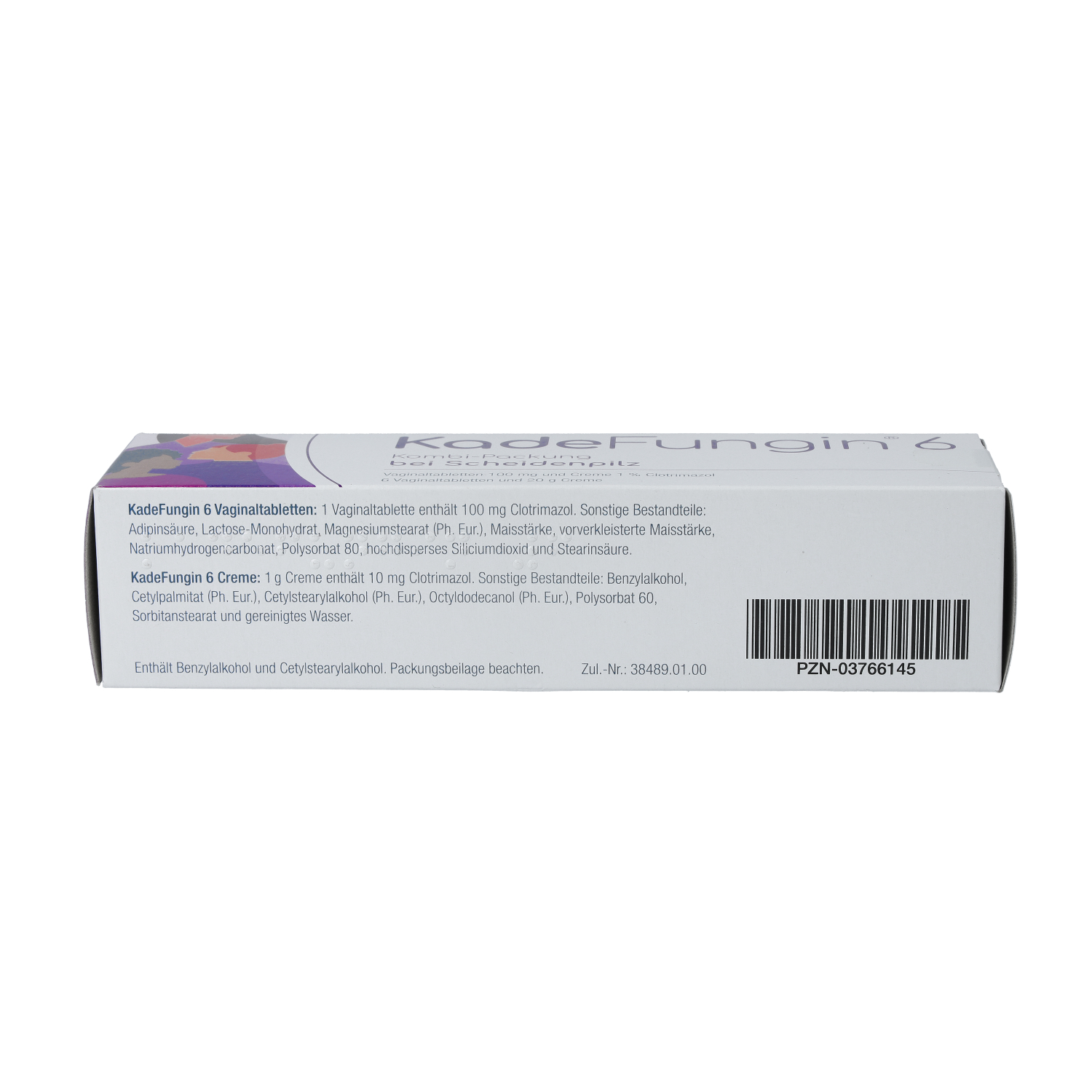 KADEFUNGIN 6 Kombip.20 g Creme+6 Vaginaltabl.