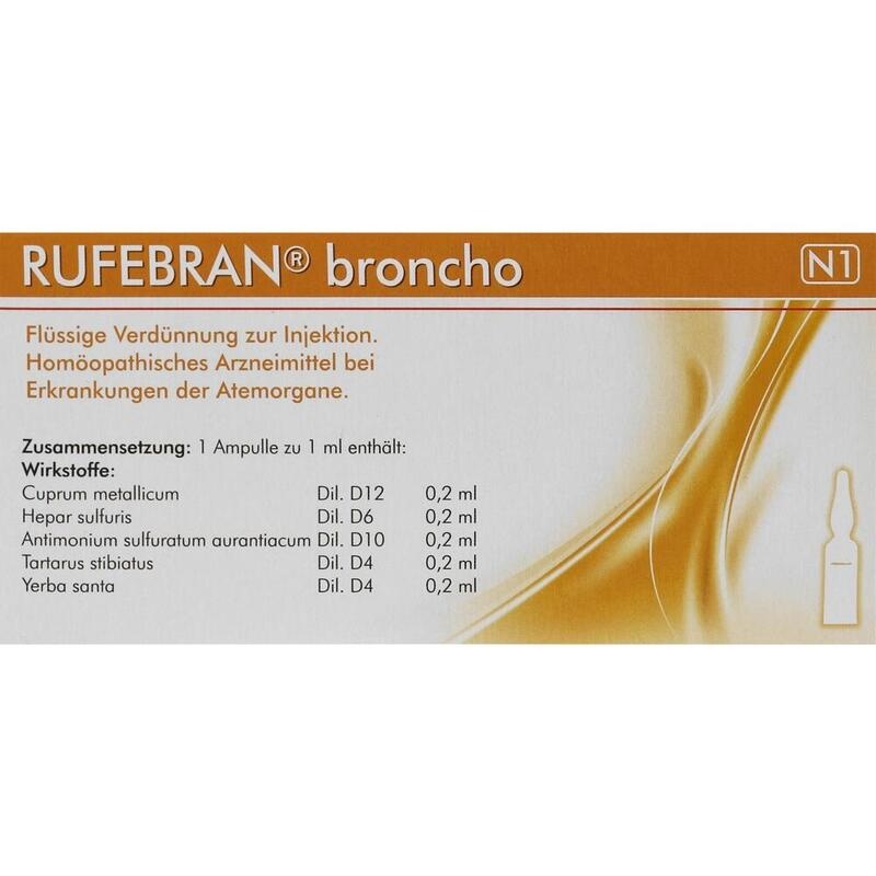 RUFEBRAN broncho Ampullen
