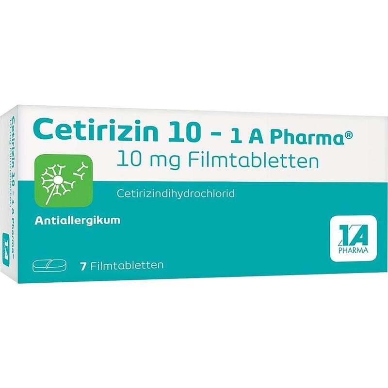 CETIRIZIN 10-1A Pharma Filmtabletten