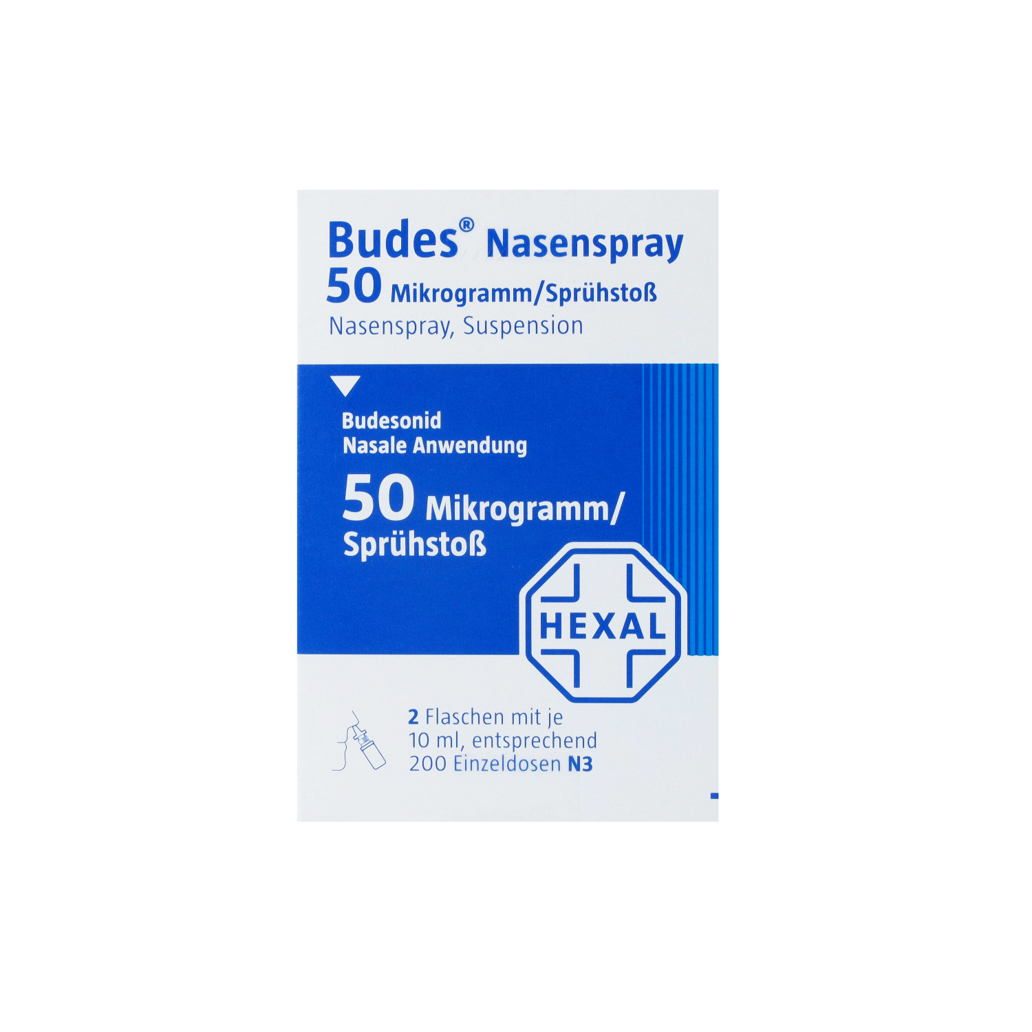 BUDES Nasenspray 50μg/Sprühstoß 200 ED