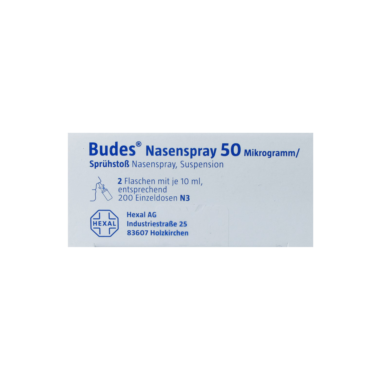 BUDES Nasenspray 50μg/Sprühstoß 200 ED