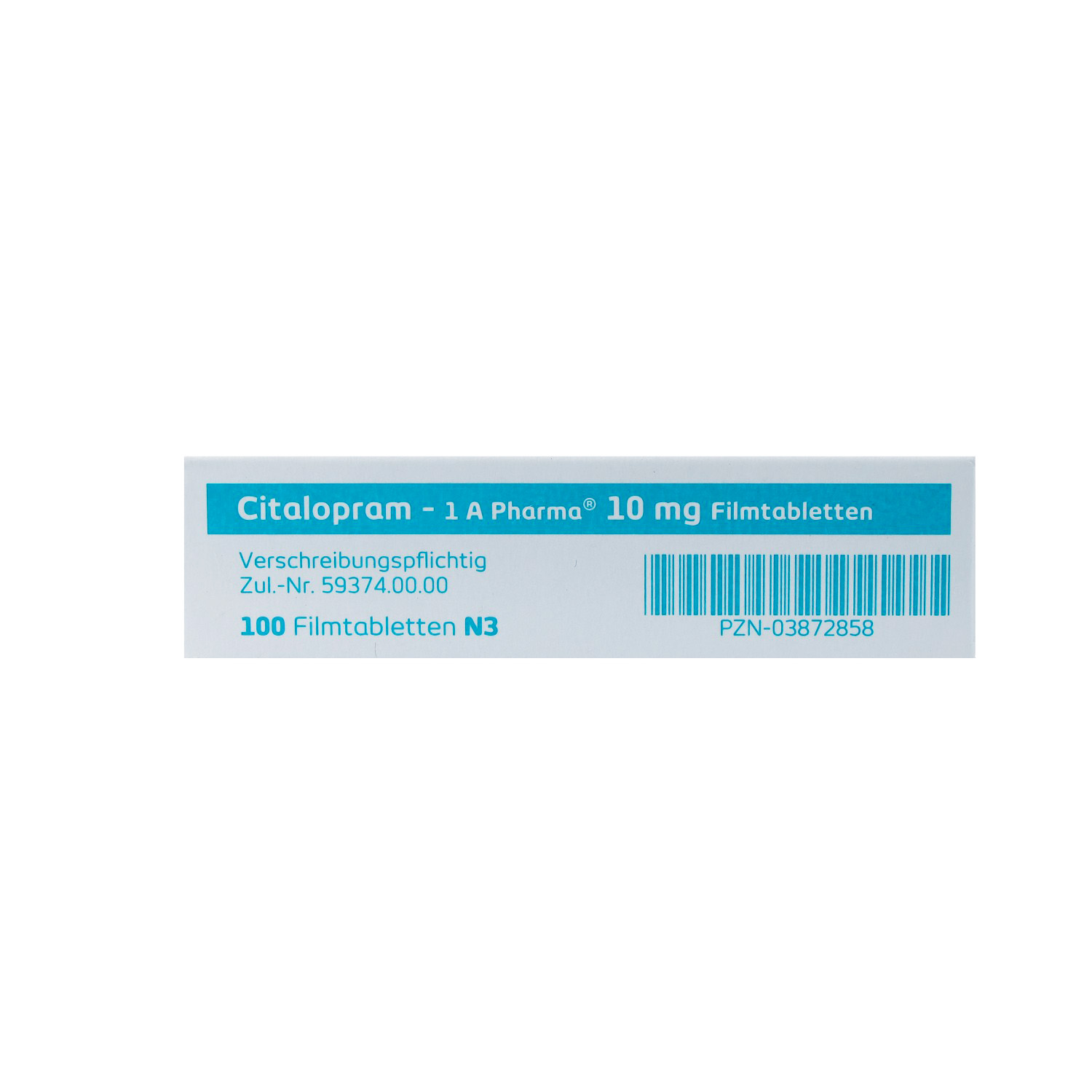 CITALOPRAM-1A Pharma 10 mg Filmtabletten
