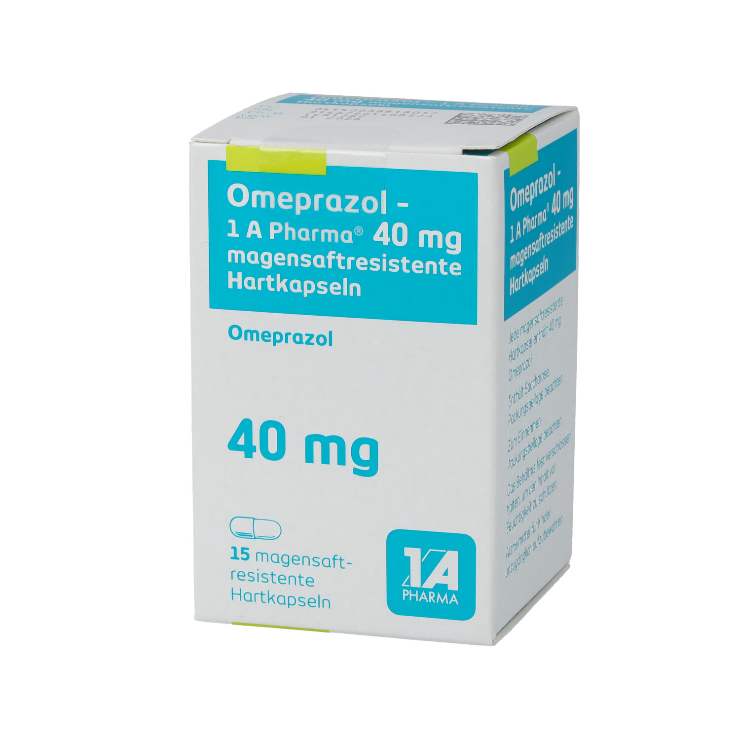 OMEPRAZOL-1A Pharma 40 mg magensaftres.Hartkapseln