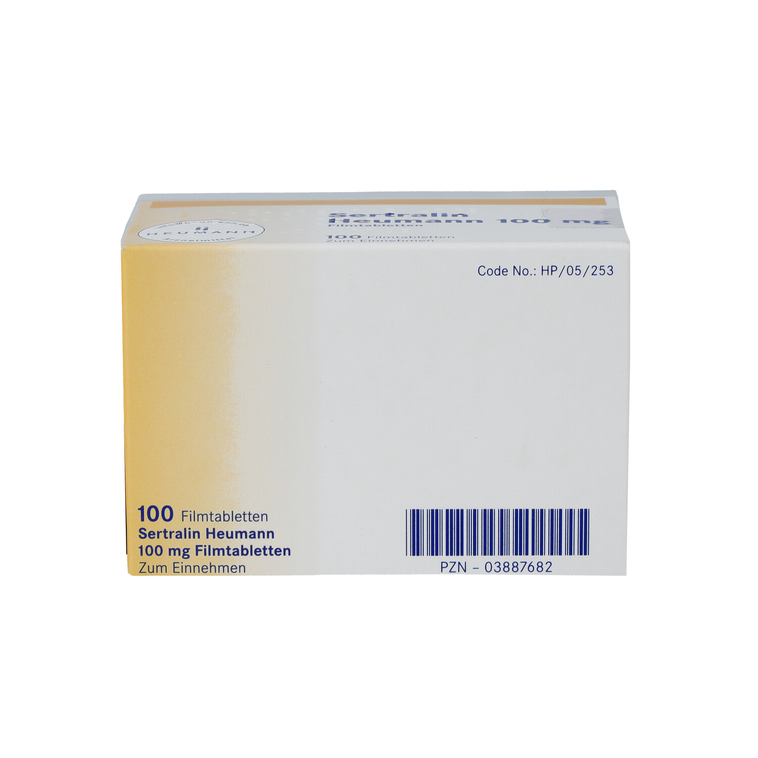 SERTRALIN Heumann 100 mg Filmtabletten