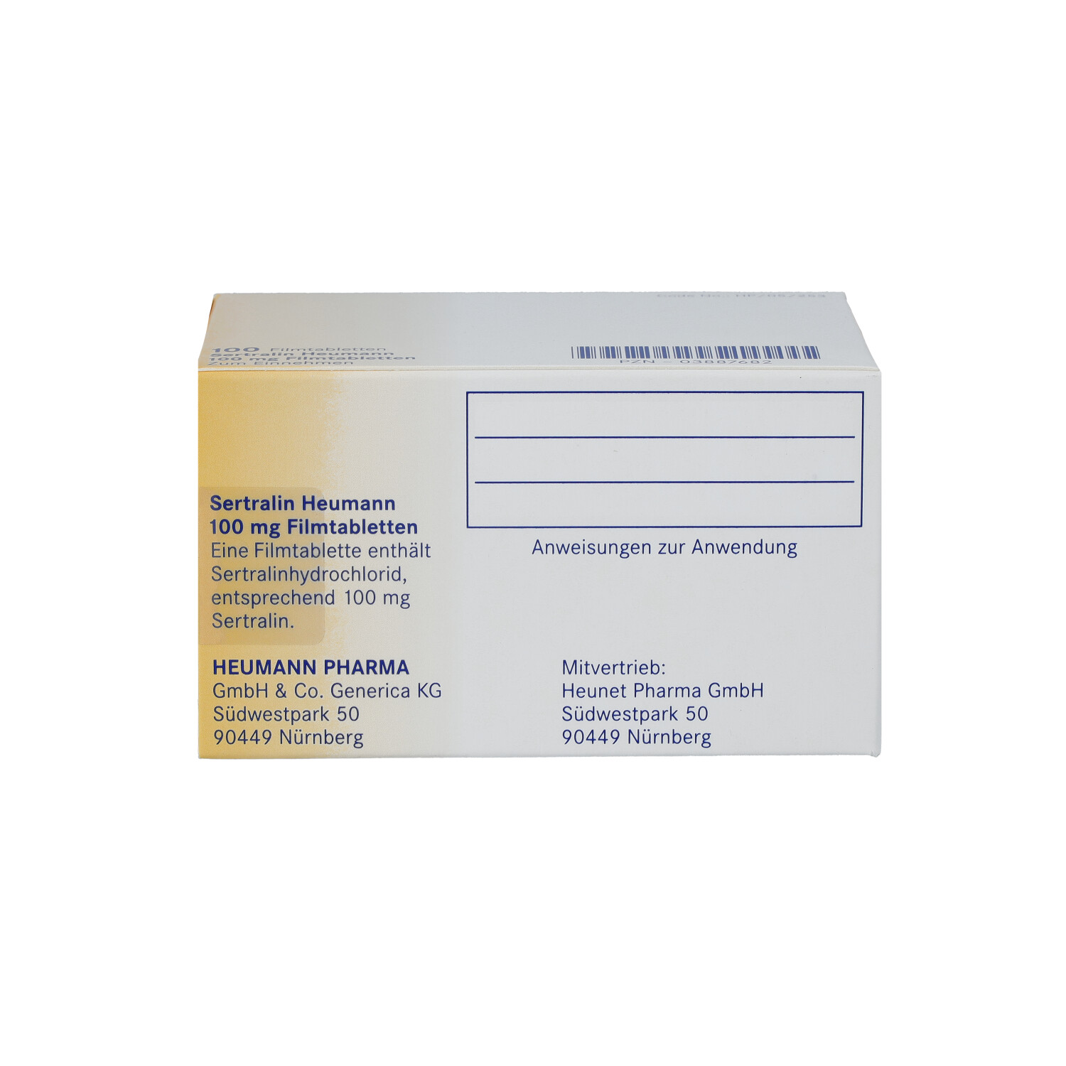SERTRALIN Heumann 100 mg Filmtabletten