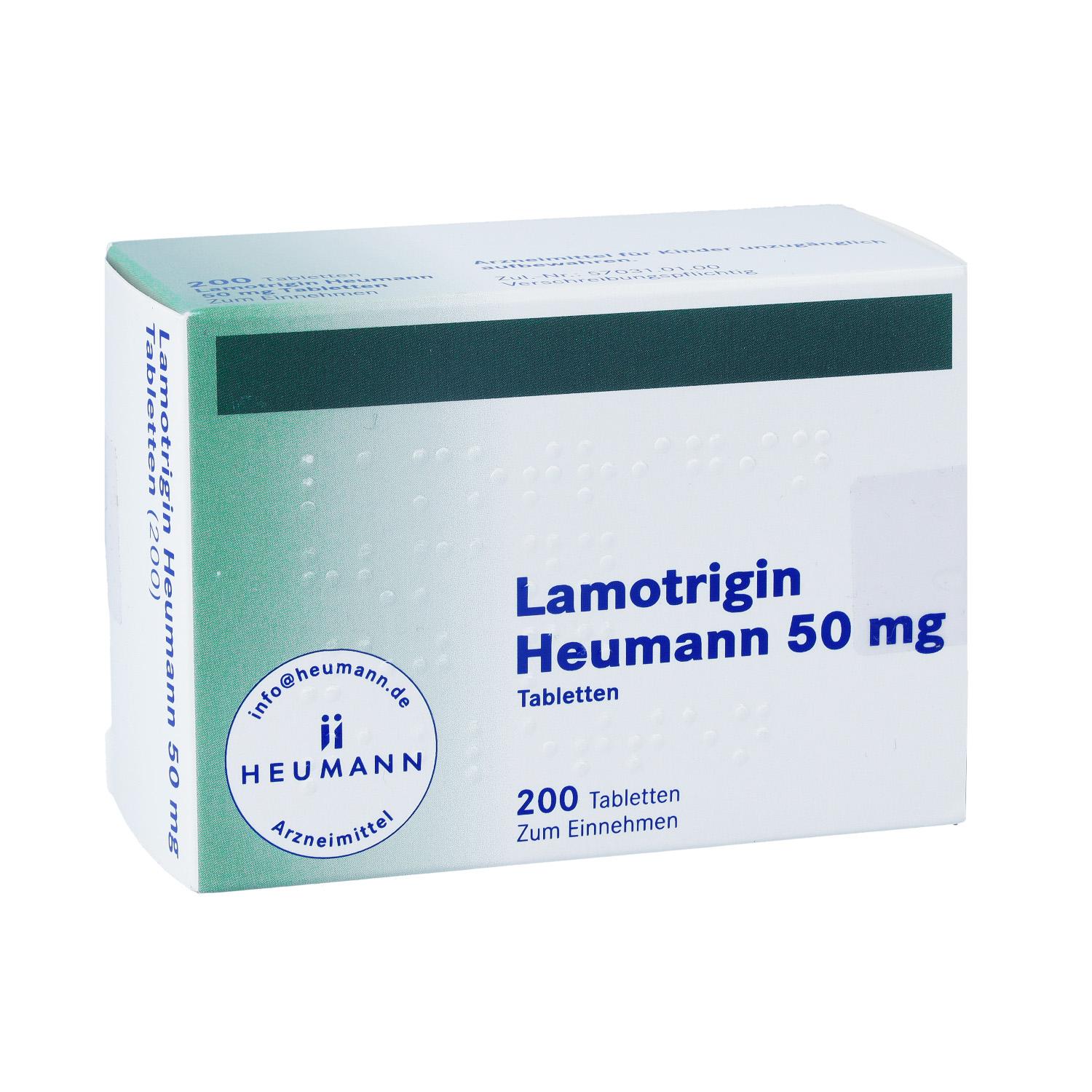 LAMOTRIGIN Heumann 50 mg Tabletten