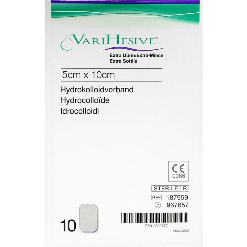VARIHESIVE extra dünn 5x10 cm HKV hydroaktiv