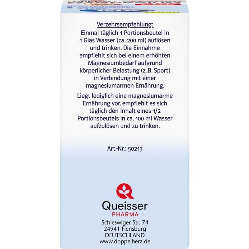 DOPPELHERZ Magnesium 400 Citrat system Granulat