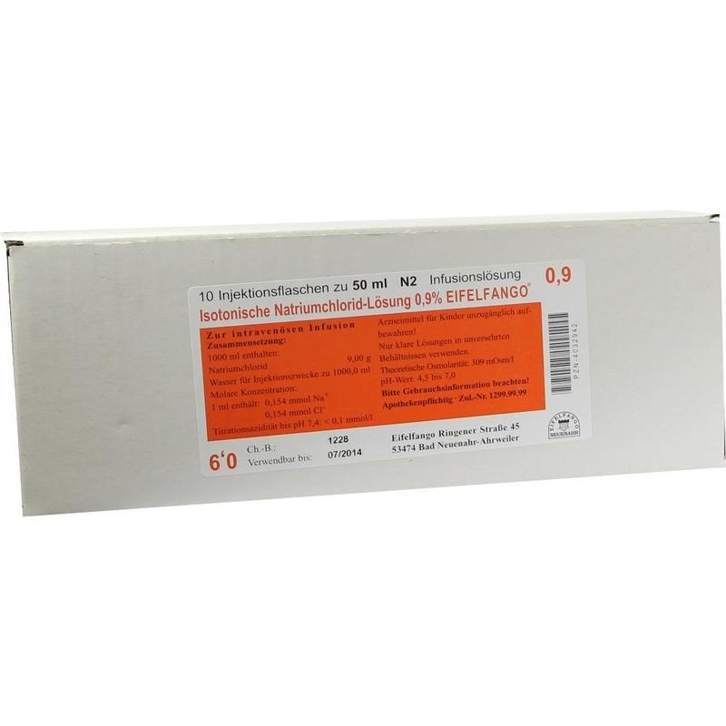 ISOTONISCHE NaCl Lösung 0,9% Eifelfango