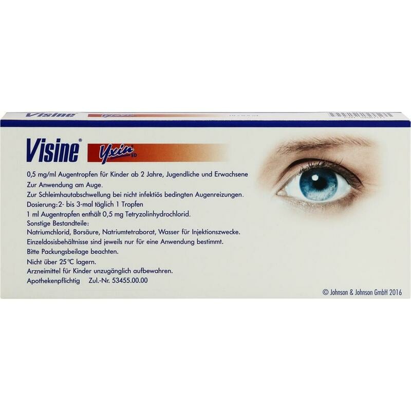 VISINE Yxin ED Einzeldosispipetten