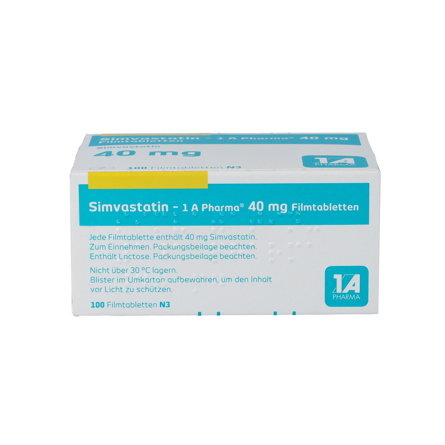 SIMVASTATIN-1A Pharma 40 mg Filmtabletten