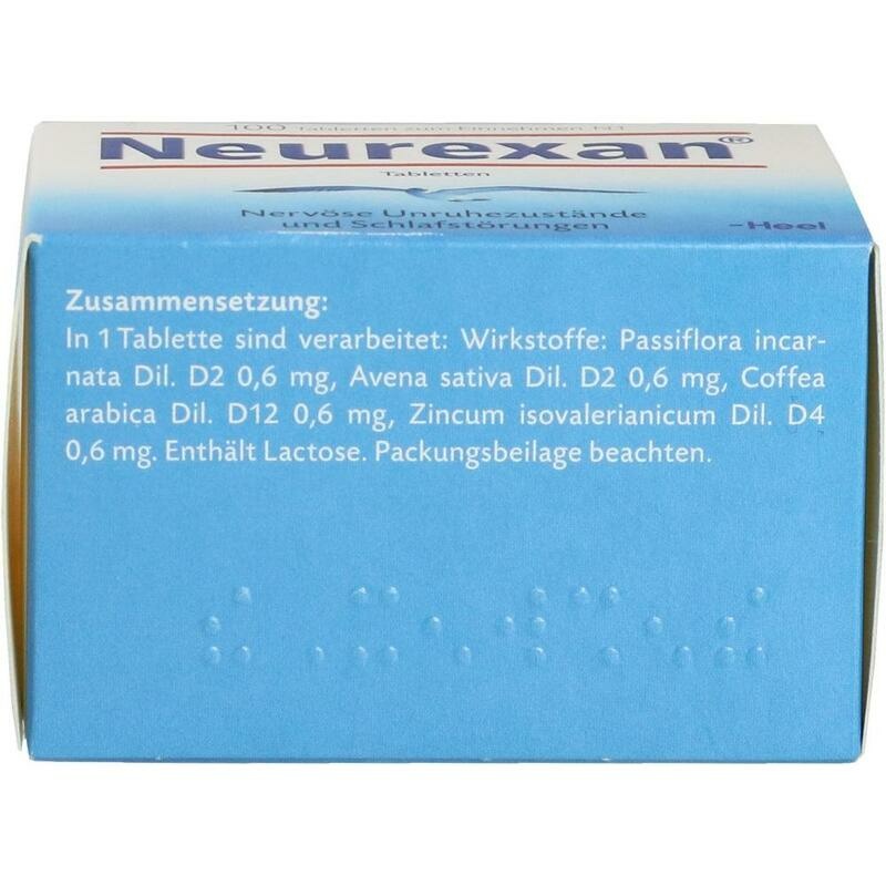 Neurexan® Tabletten bei innerer Unruhe, Stress & Schlafstörungen - natürlich wirksam 