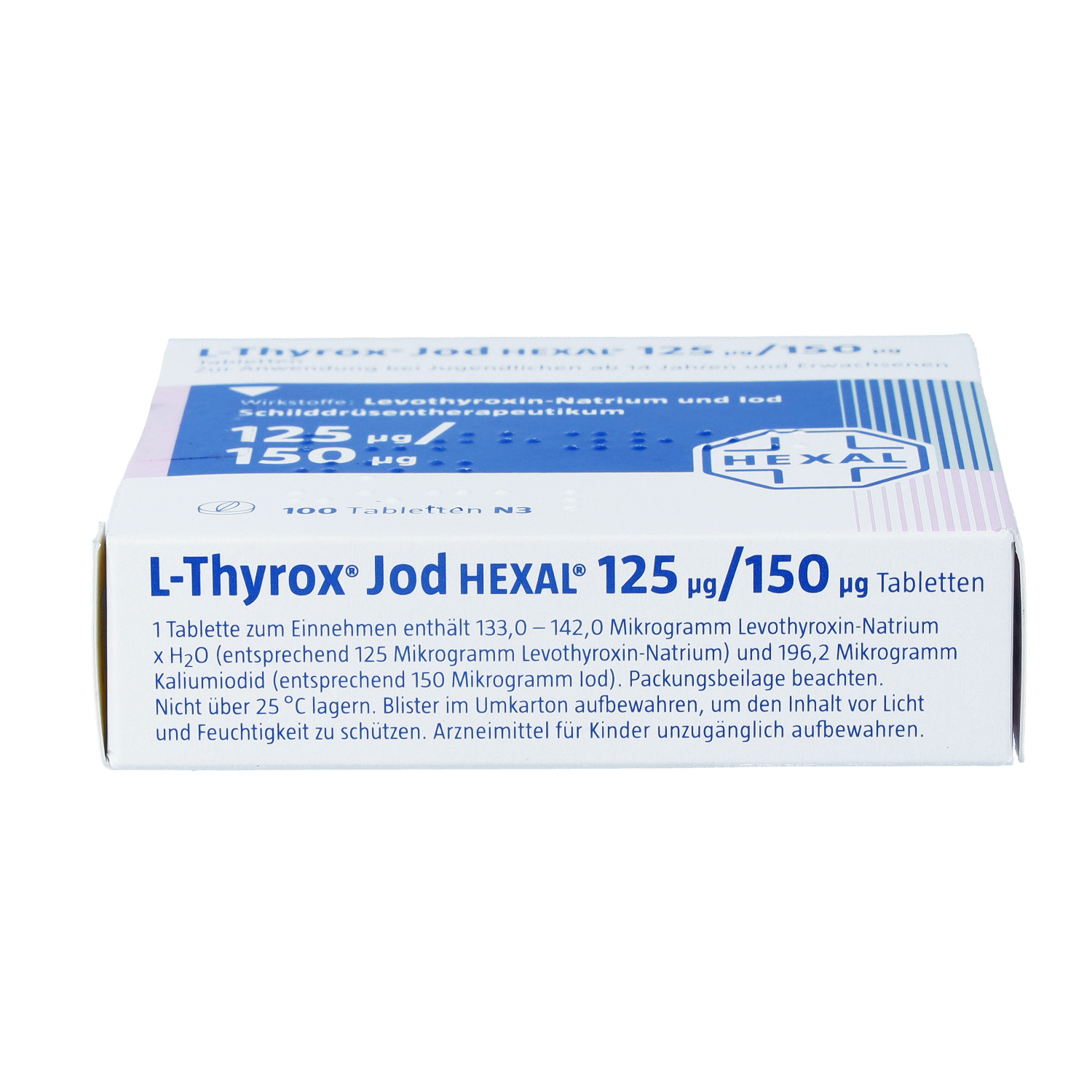 L-THYROX Jod HEXAL 125/150 Tabletten