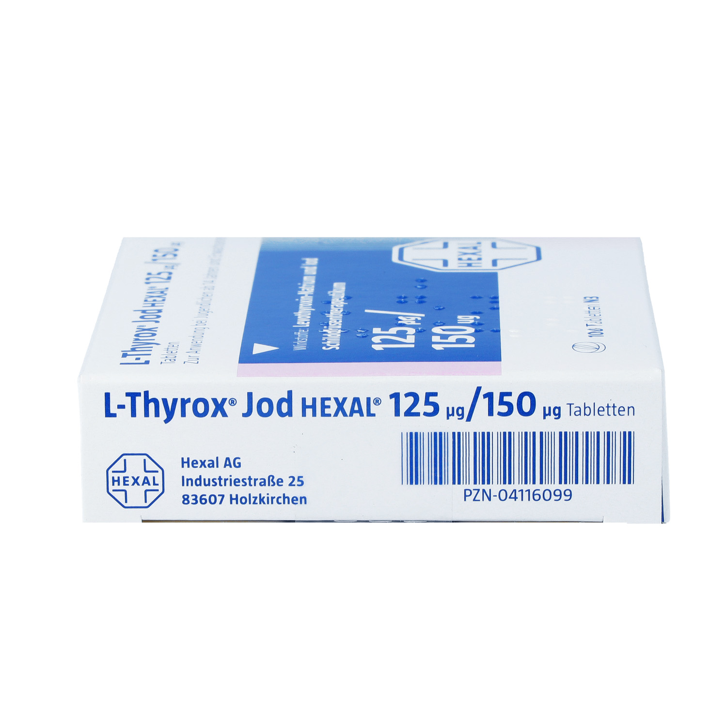 L-THYROX Jod HEXAL 125/150 Tabletten