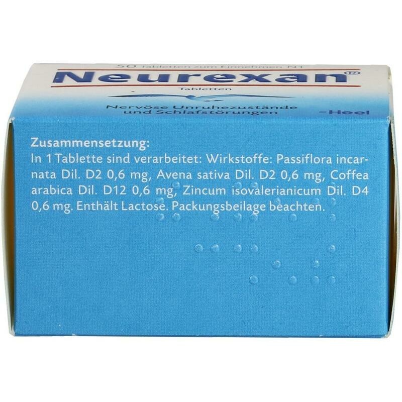 Neurexan® Tabletten bei innerer Unruhe, Stress & Schlafstörungen - natürlich wirksam