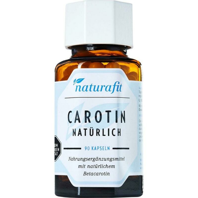 NATURAFIT Carotin natürlich Kapseln