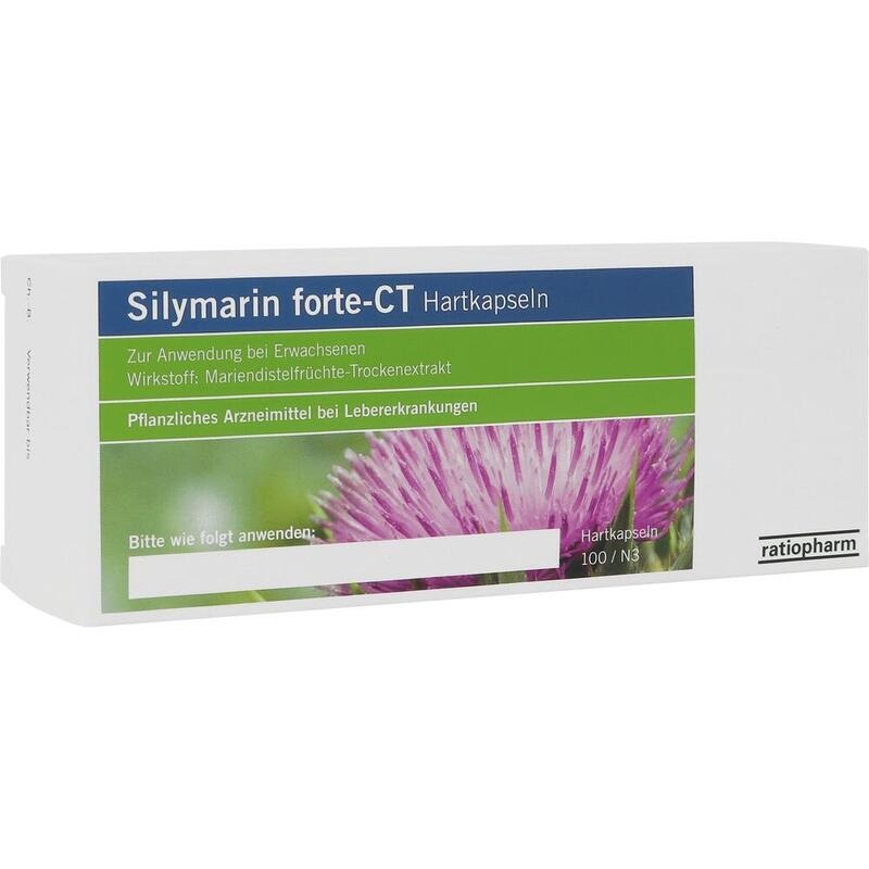 SILYMARIN forte-CT Hartkapseln