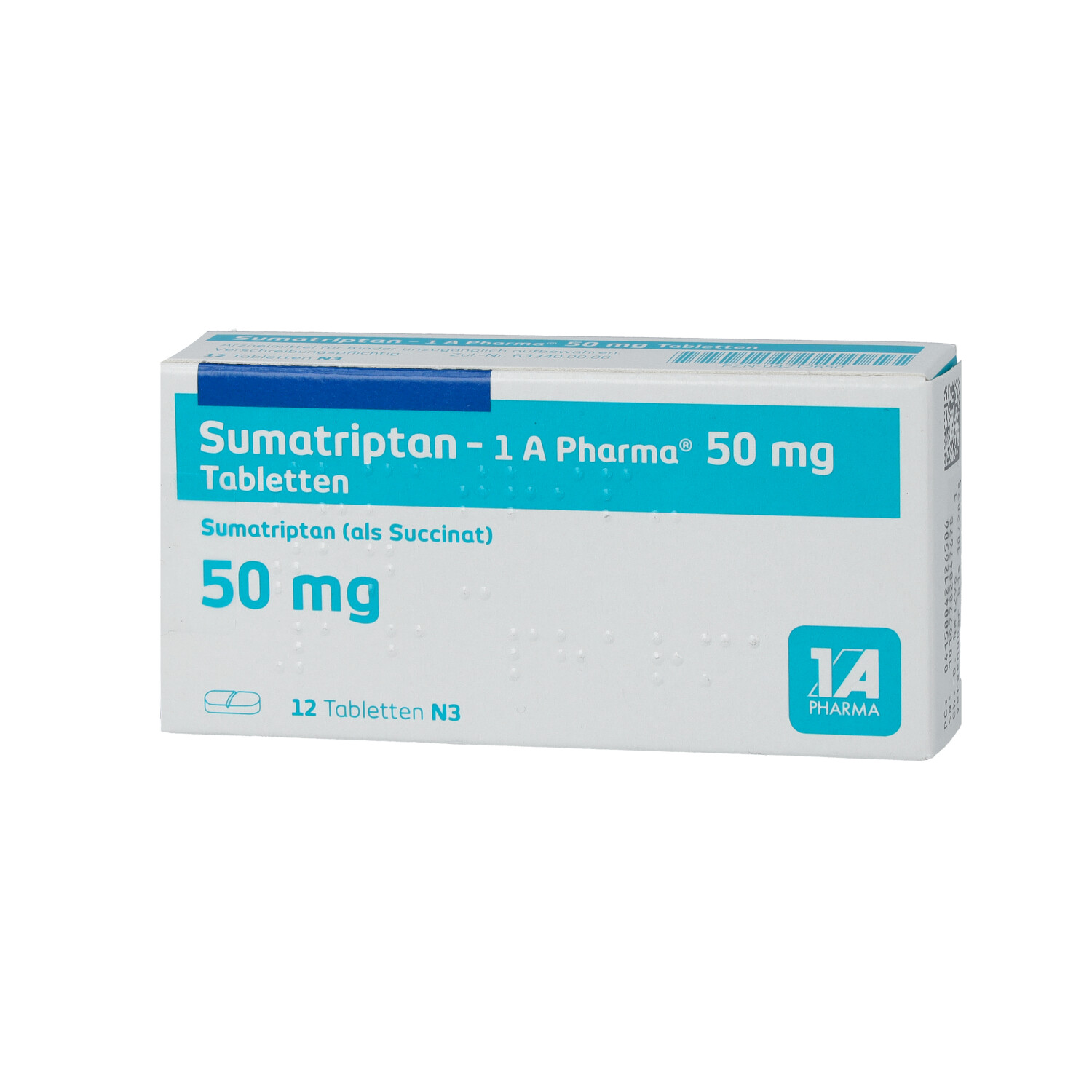 SUMATRIPTAN-1A Pharma 50 mg Tabletten