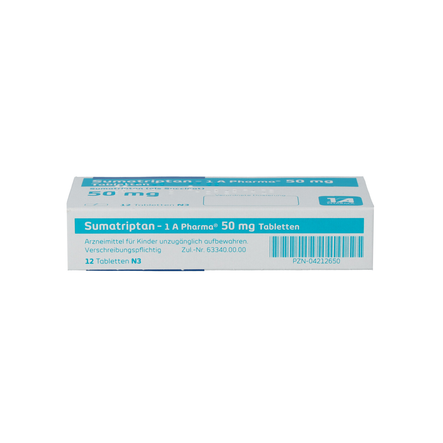 SUMATRIPTAN-1A Pharma 50 mg Tabletten