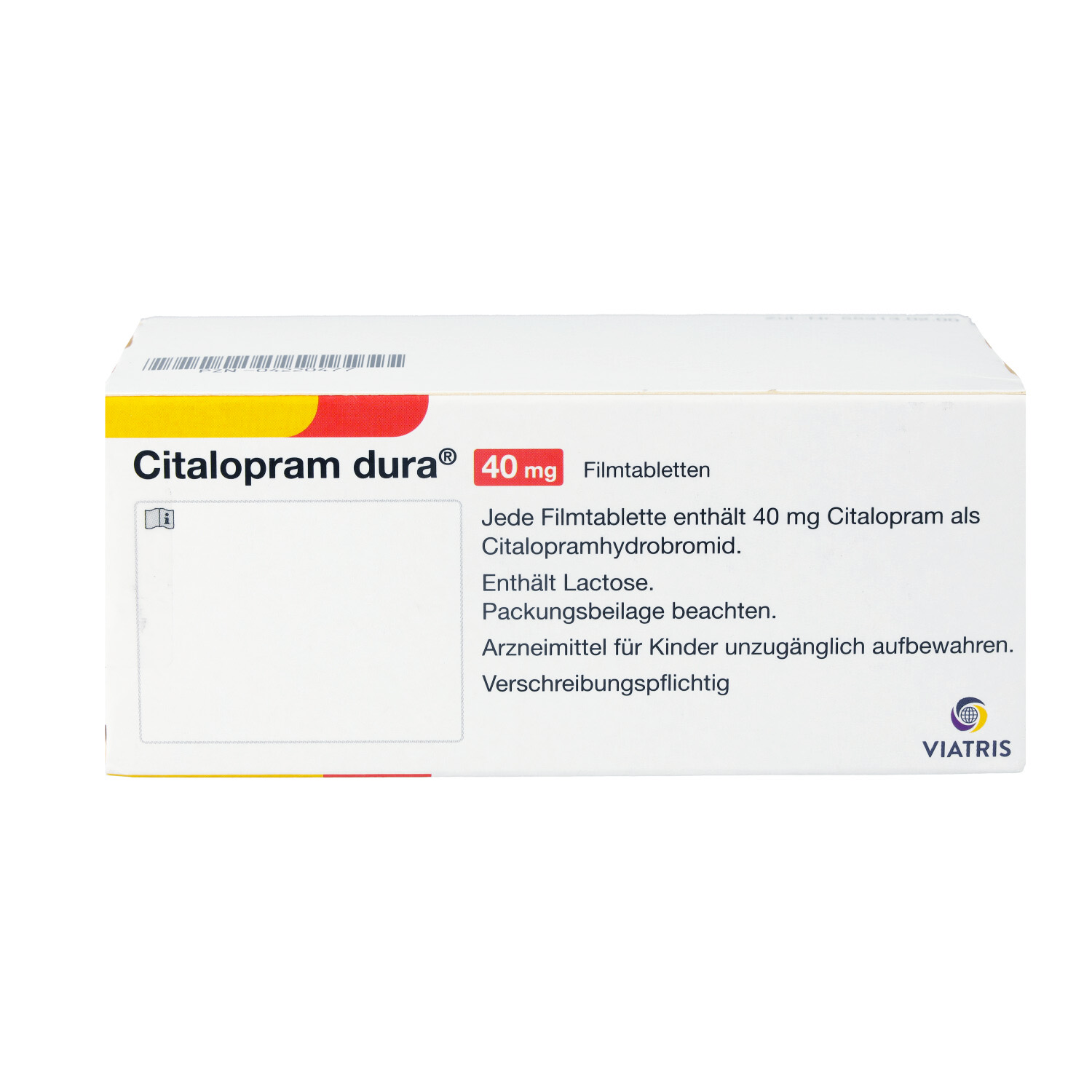 CITALOPRAM dura 40 mg Filmtabletten