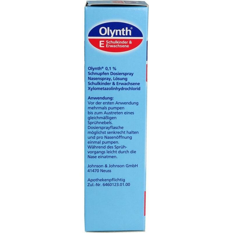 OLYNTH 0,1% für Erwachsene Nasendosierspray