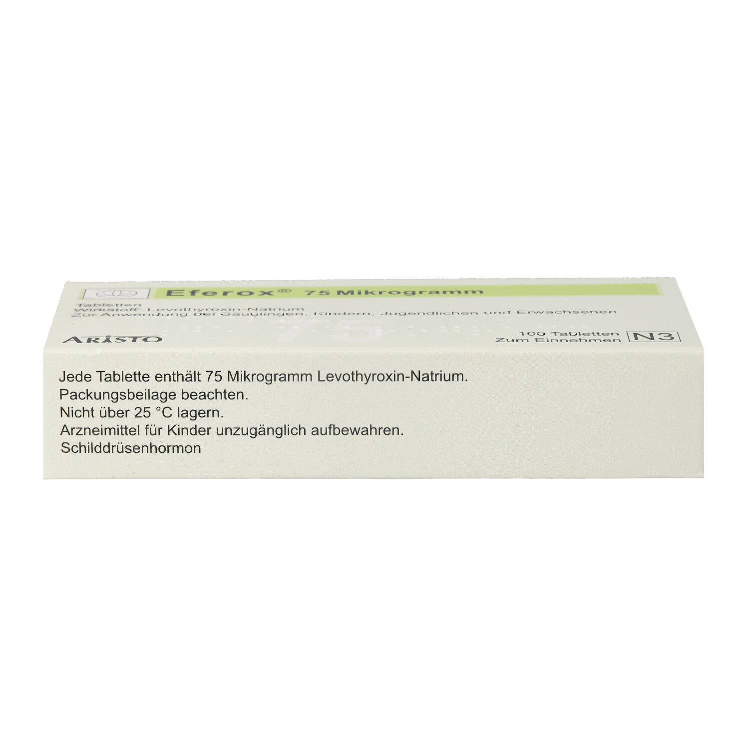 EFEROX 75 Mikrogramm Tabletten