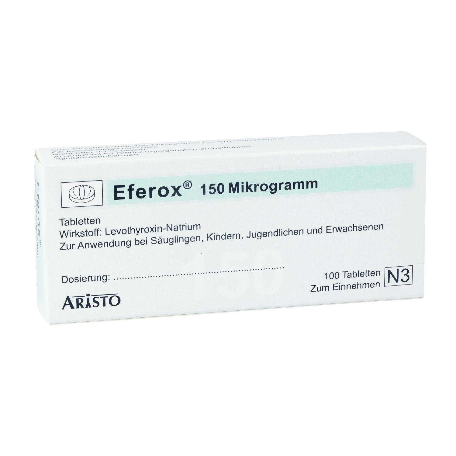 EFEROX 150 Mikrogramm Tabletten