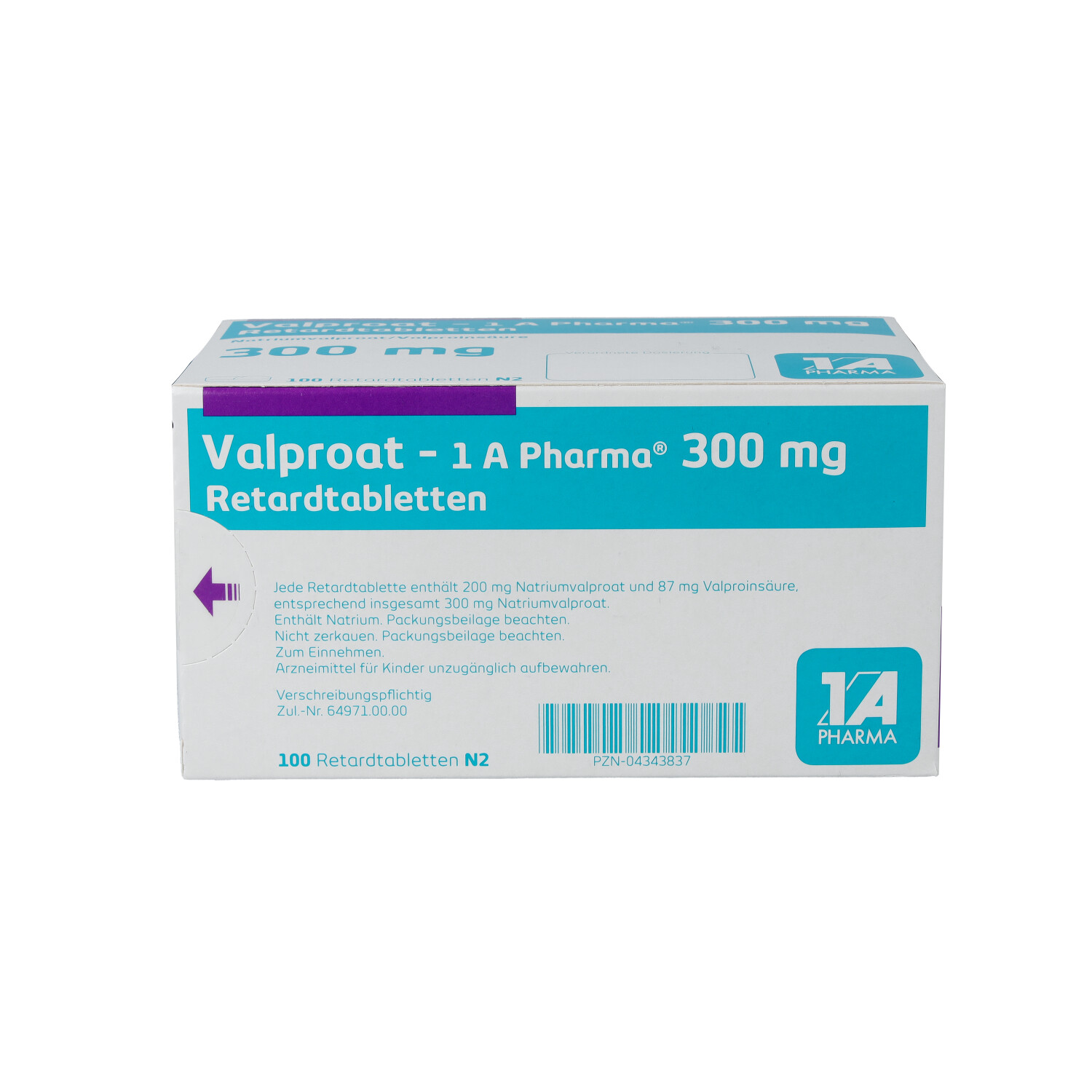VALPROAT-1A Pharma 300 mg Retardtabletten