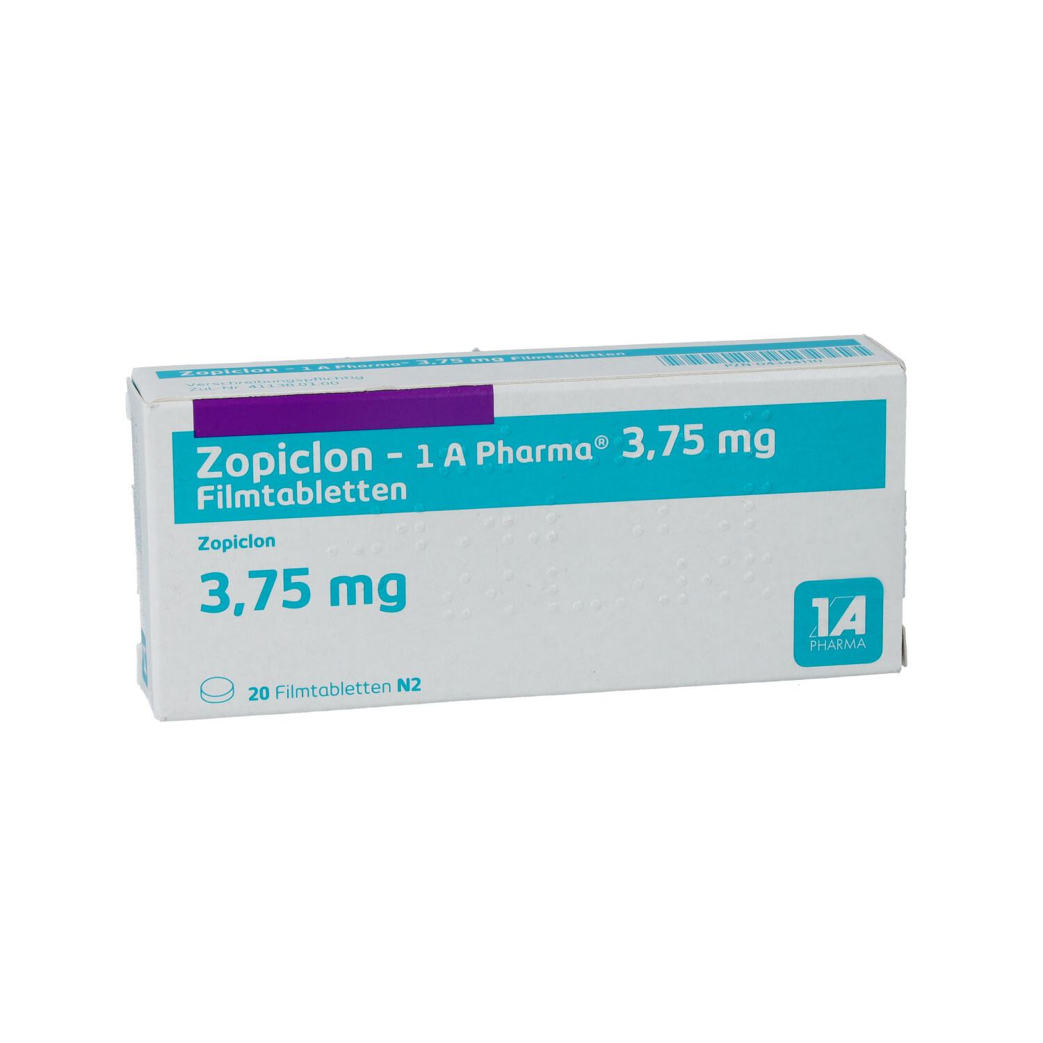 ZOPICLON-1A Pharma 3,75 mg Filmtabletten