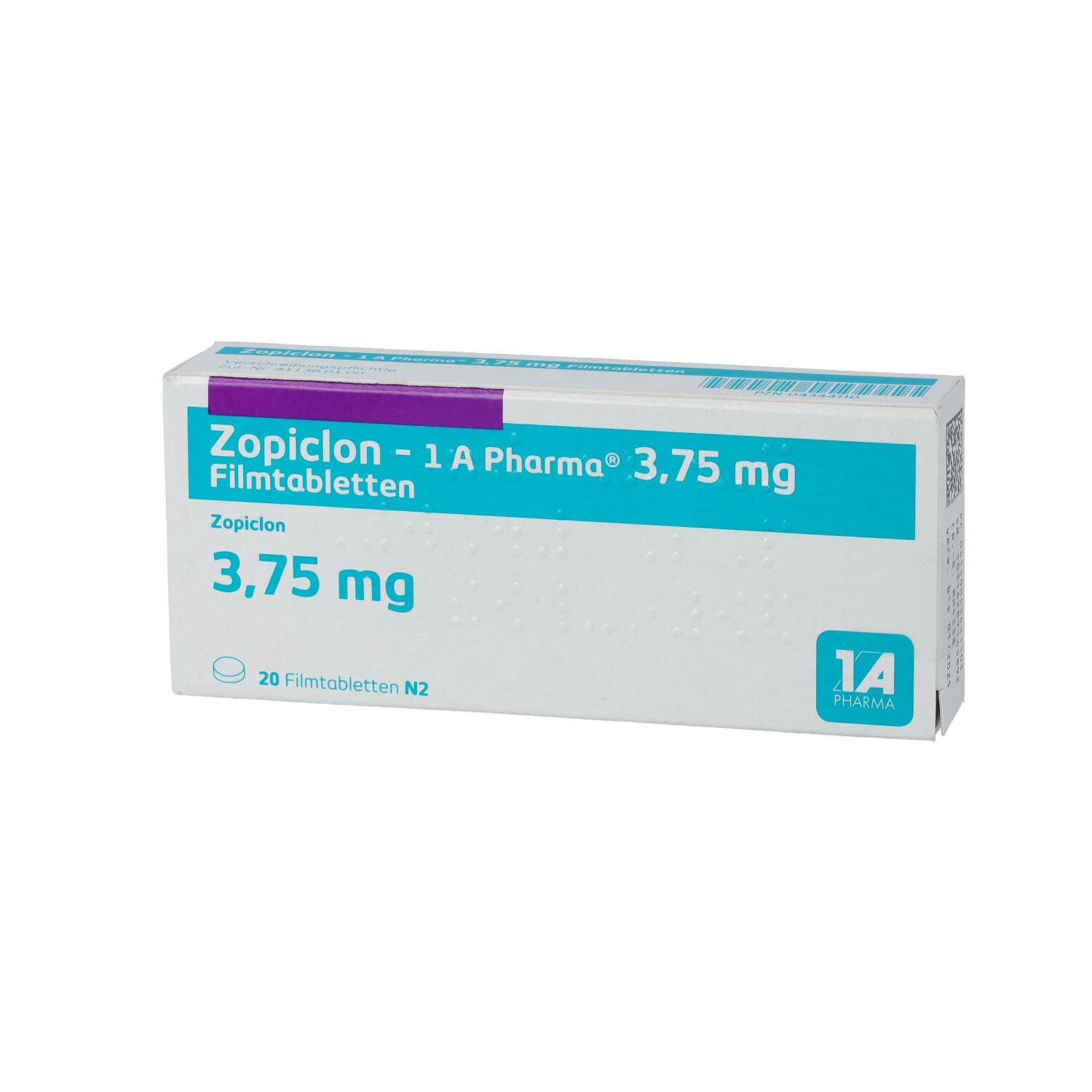 ZOPICLON-1A Pharma 3,75 mg Filmtabletten