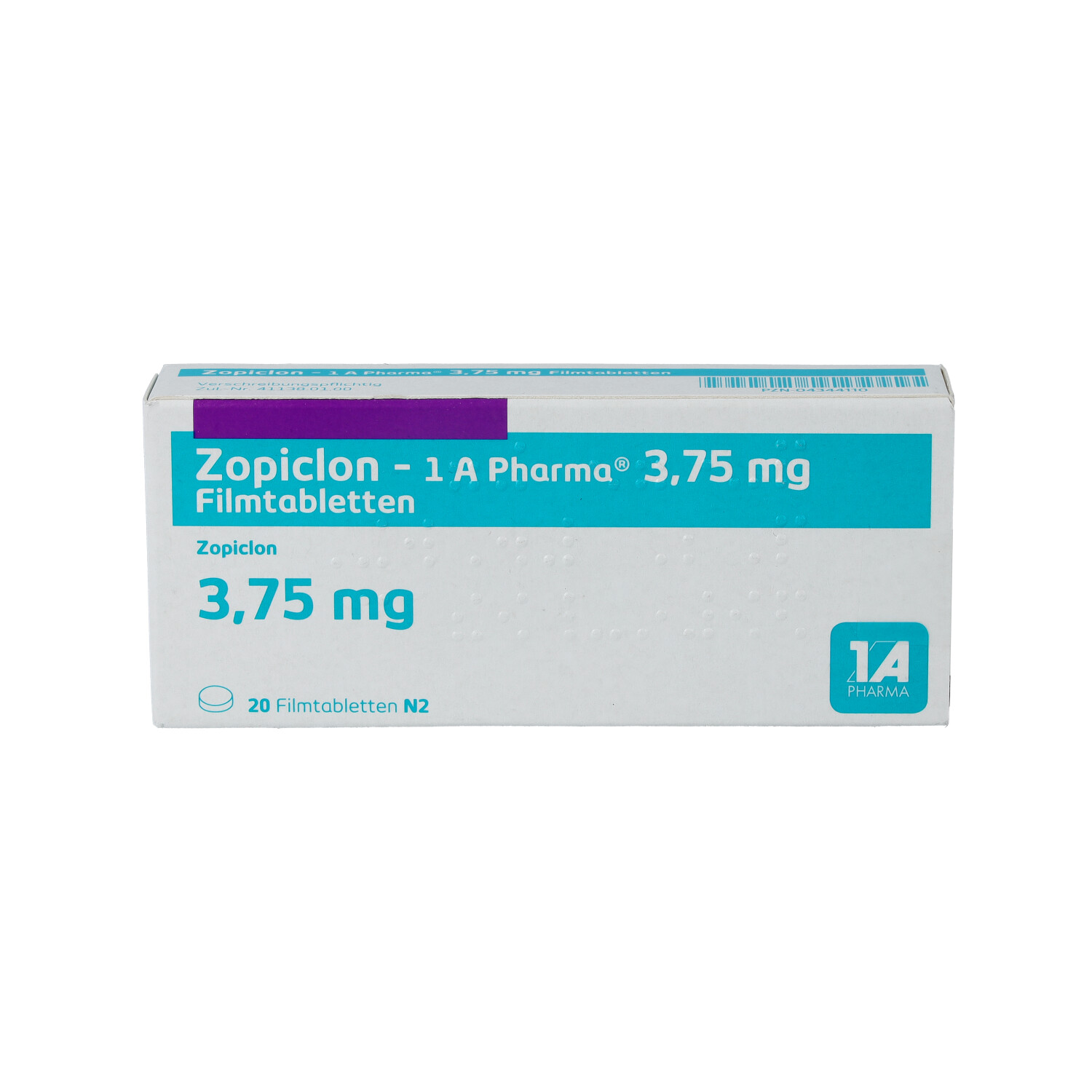 ZOPICLON-1A Pharma 3,75 mg Filmtabletten