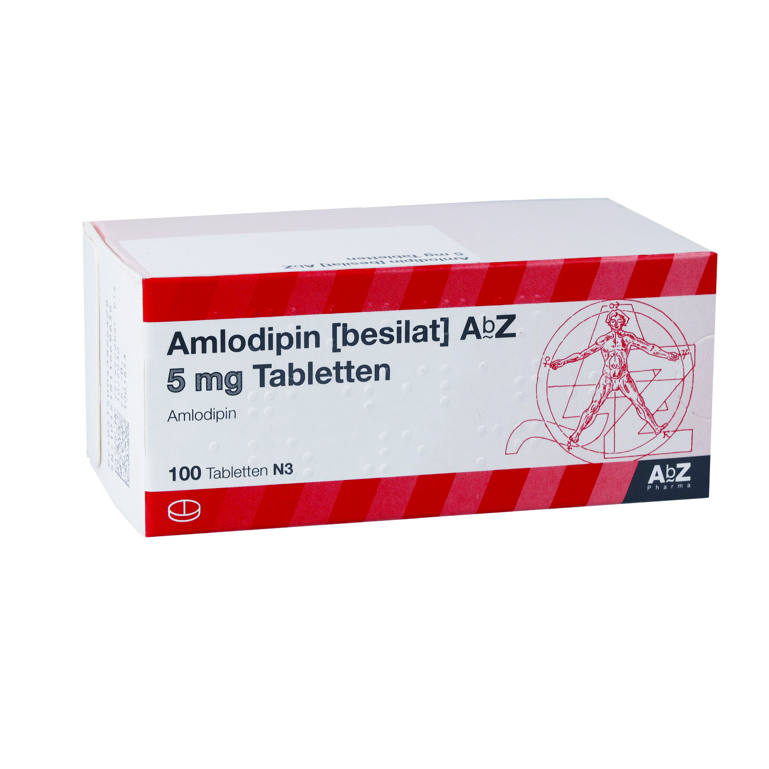 AMLODIPIN besilat AbZ 5 mg Tabletten
