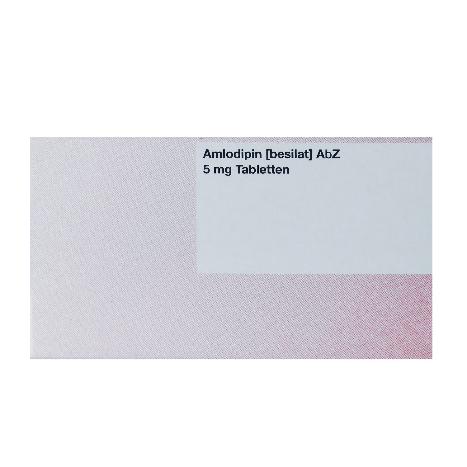 AMLODIPIN besilat AbZ 5 mg Tabletten
