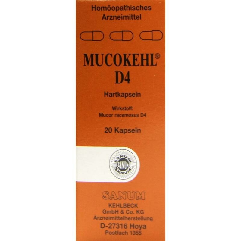 MUCOKEHL D 4 Kapseln