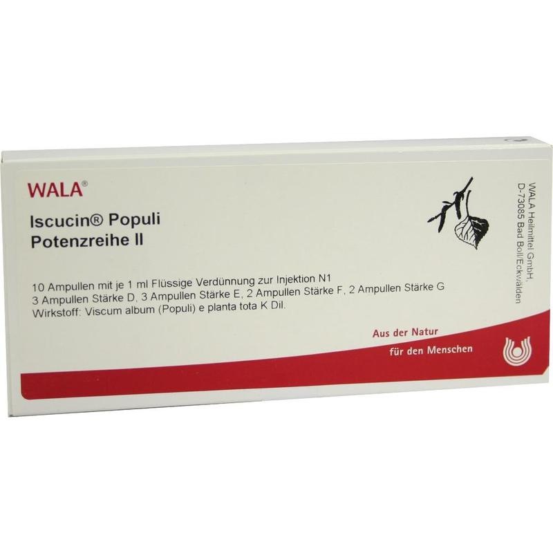 ISCUCIN populi Potenzreihe II Ampullen