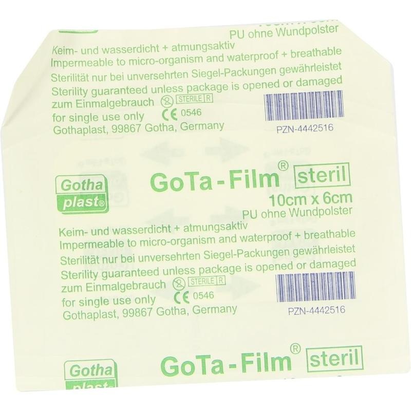 GOTA FILM steril 6x10 cm Pflaster