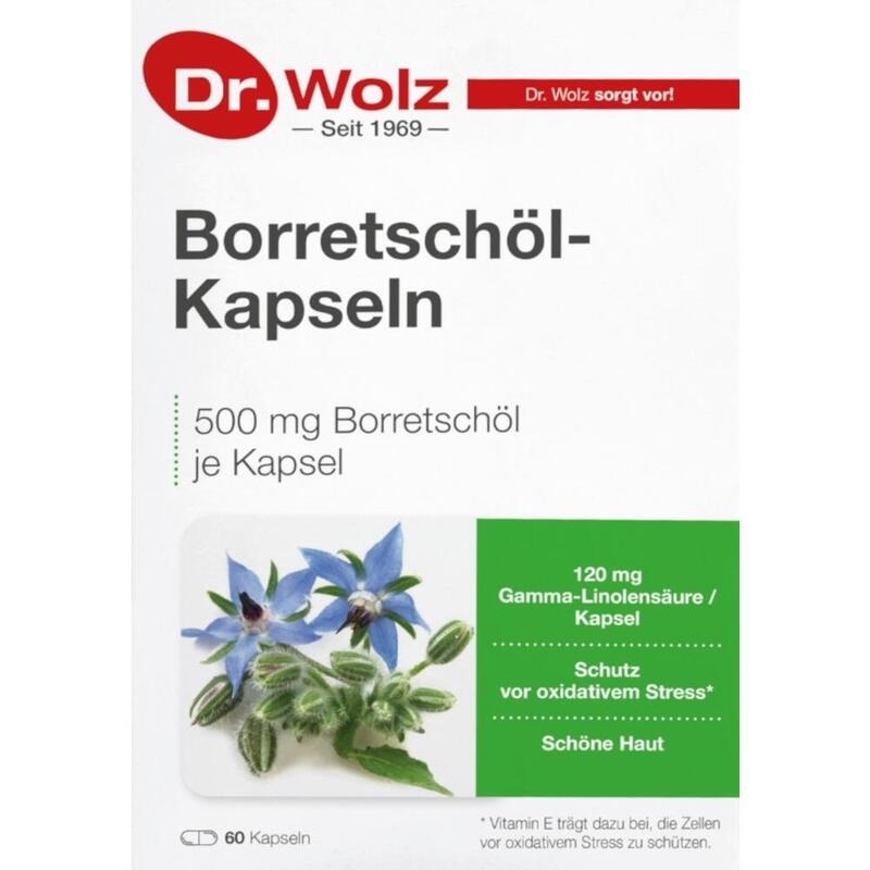 BORRETSCHÖL KAPSELN Dr.Wolz