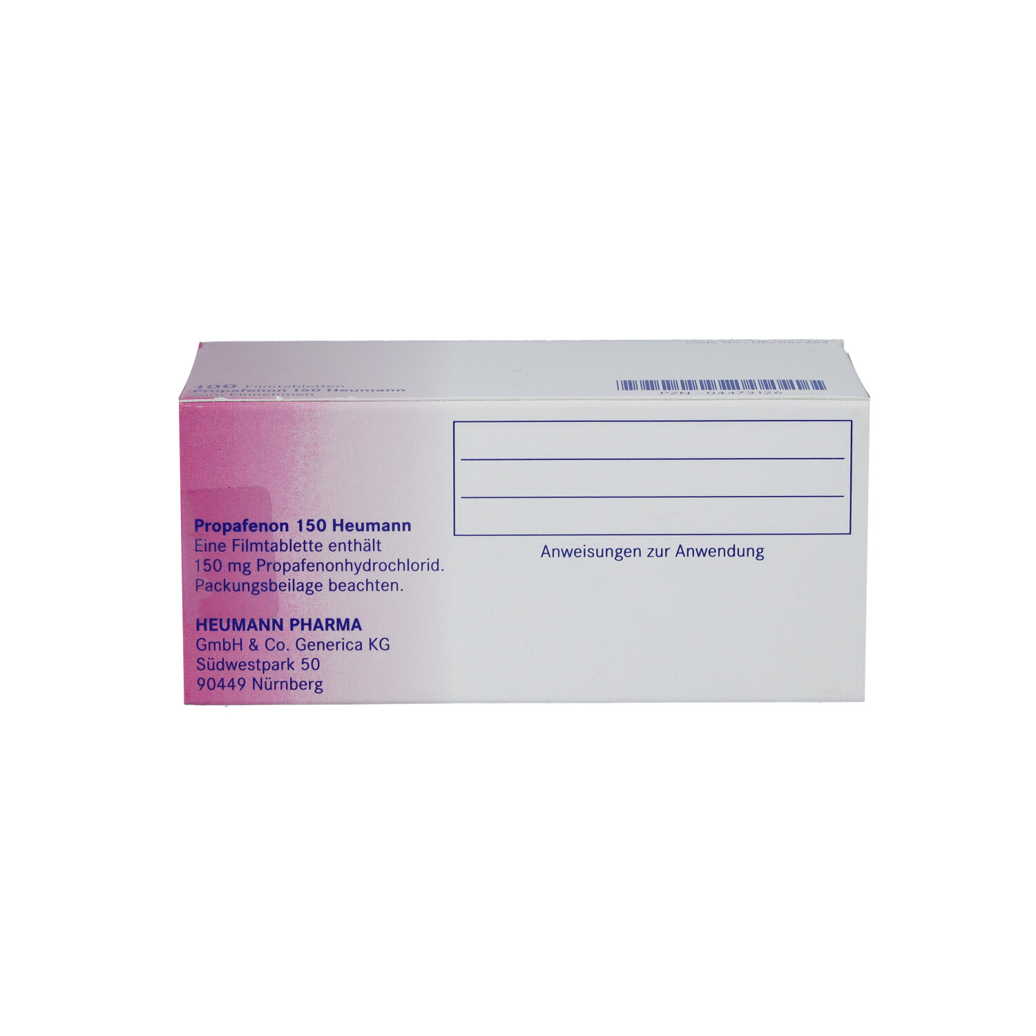 PROPAFENON 150 Heumann Filmtabletten