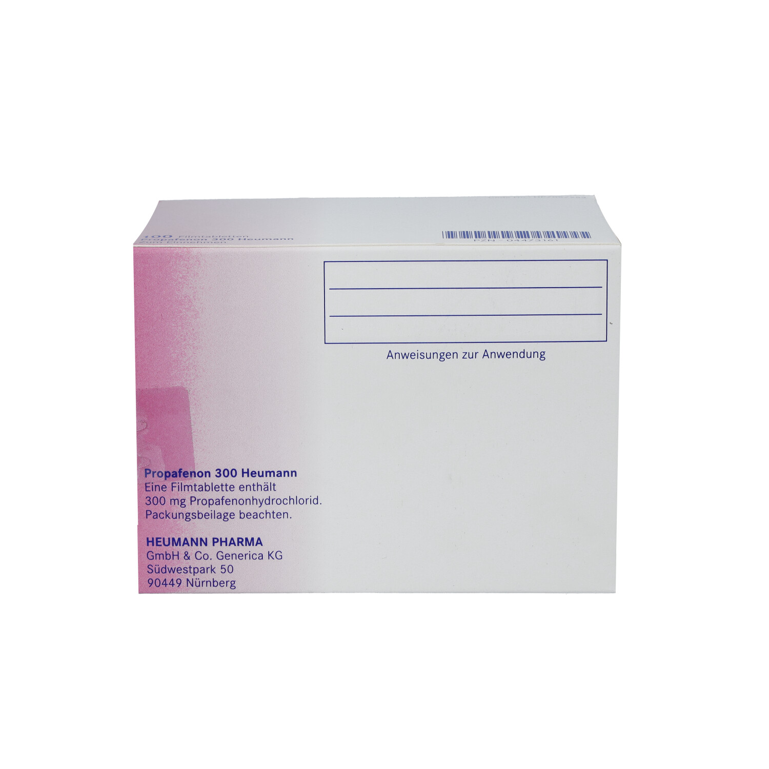 PROPAFENON 300 Heumann Filmtabletten