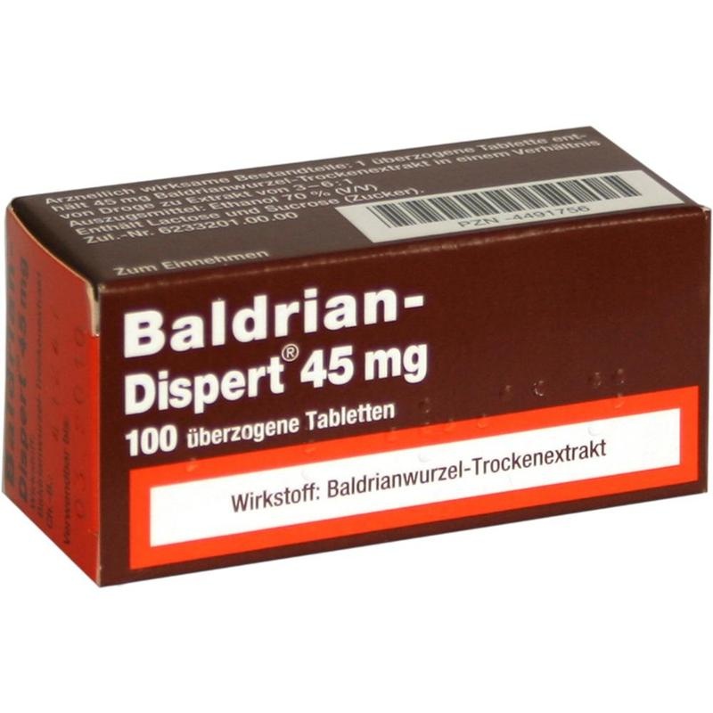 BALDRIAN DISPERT 45 mg überzogene Tabletten