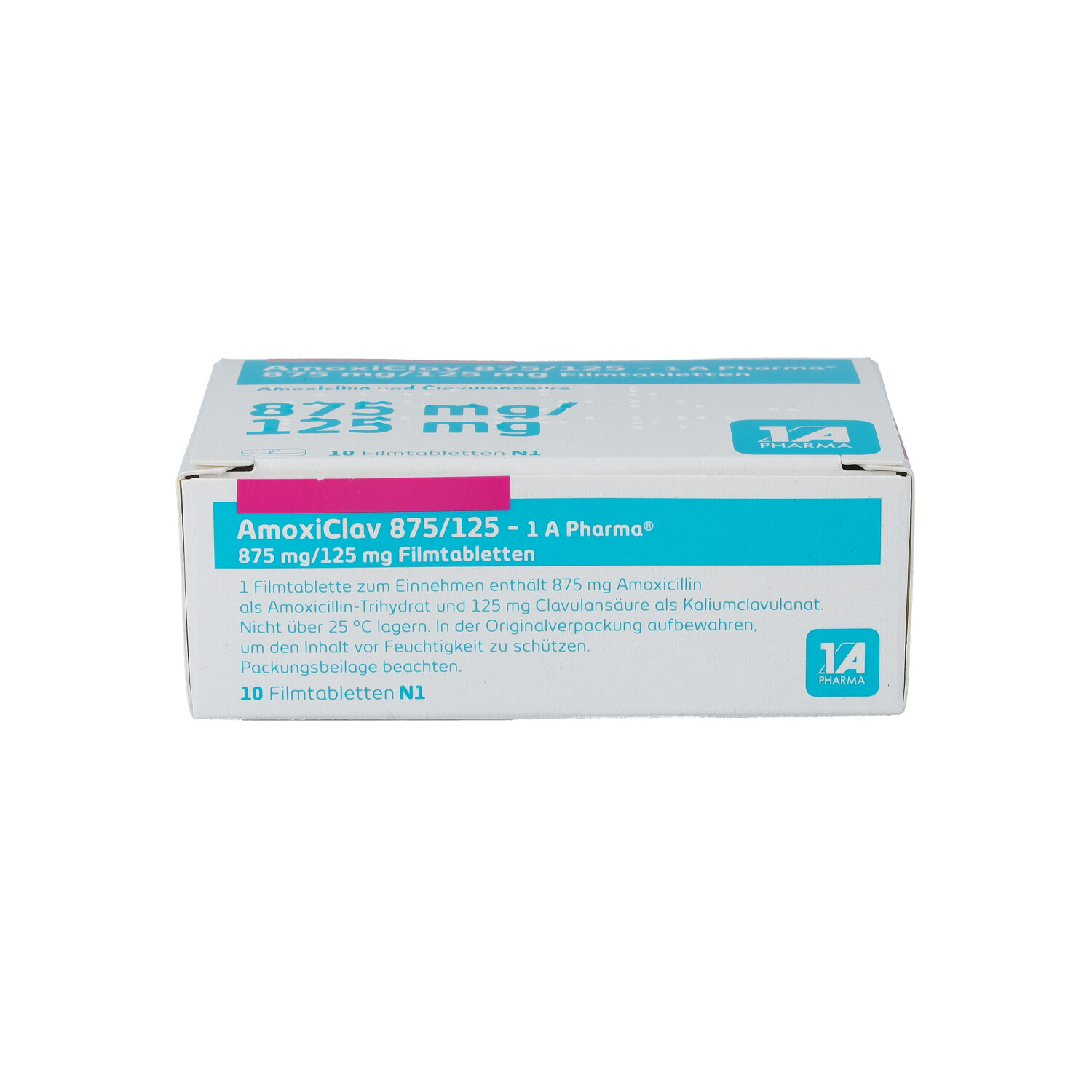 AMOXICLAV 875/125-1A Pharma Filmtabletten