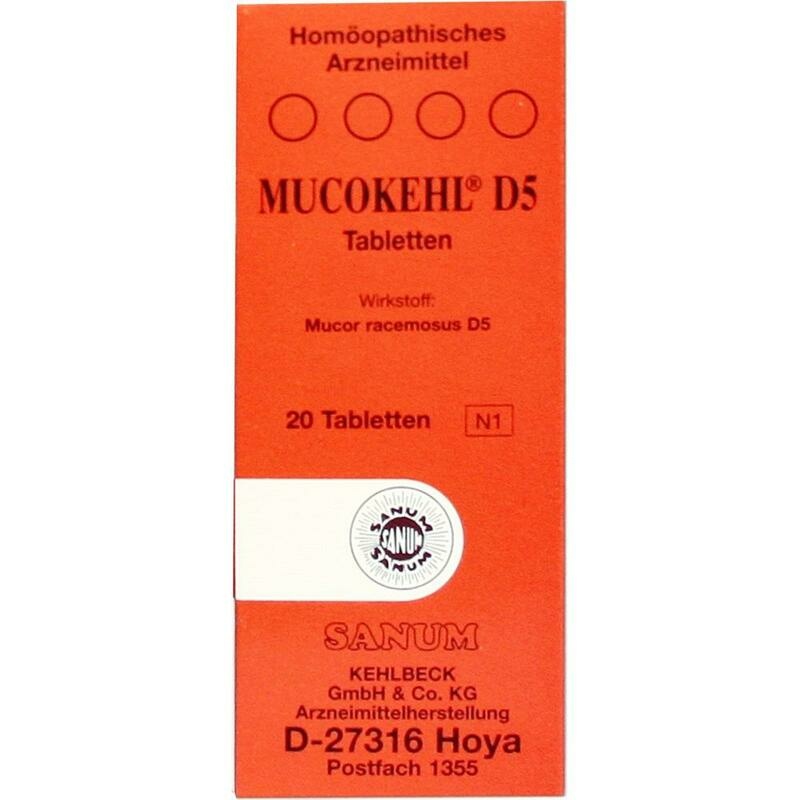 MUCOKEHL D 5 Tabletten