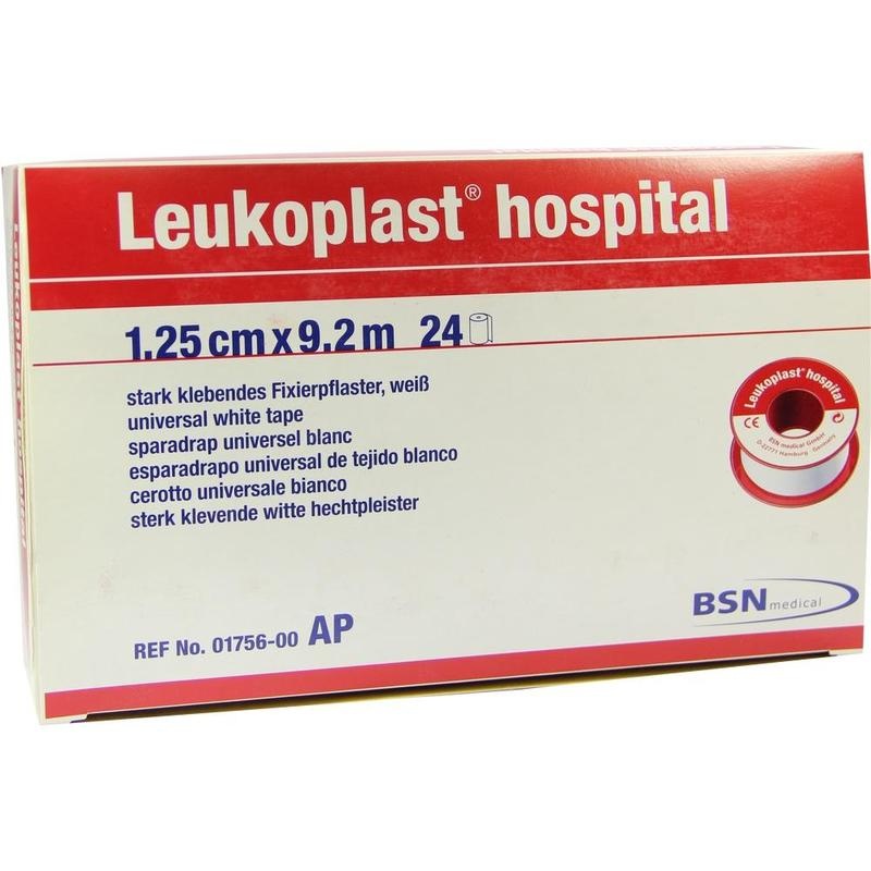 LEUKOPLAST Hospital 1,25 cmx9,2 m