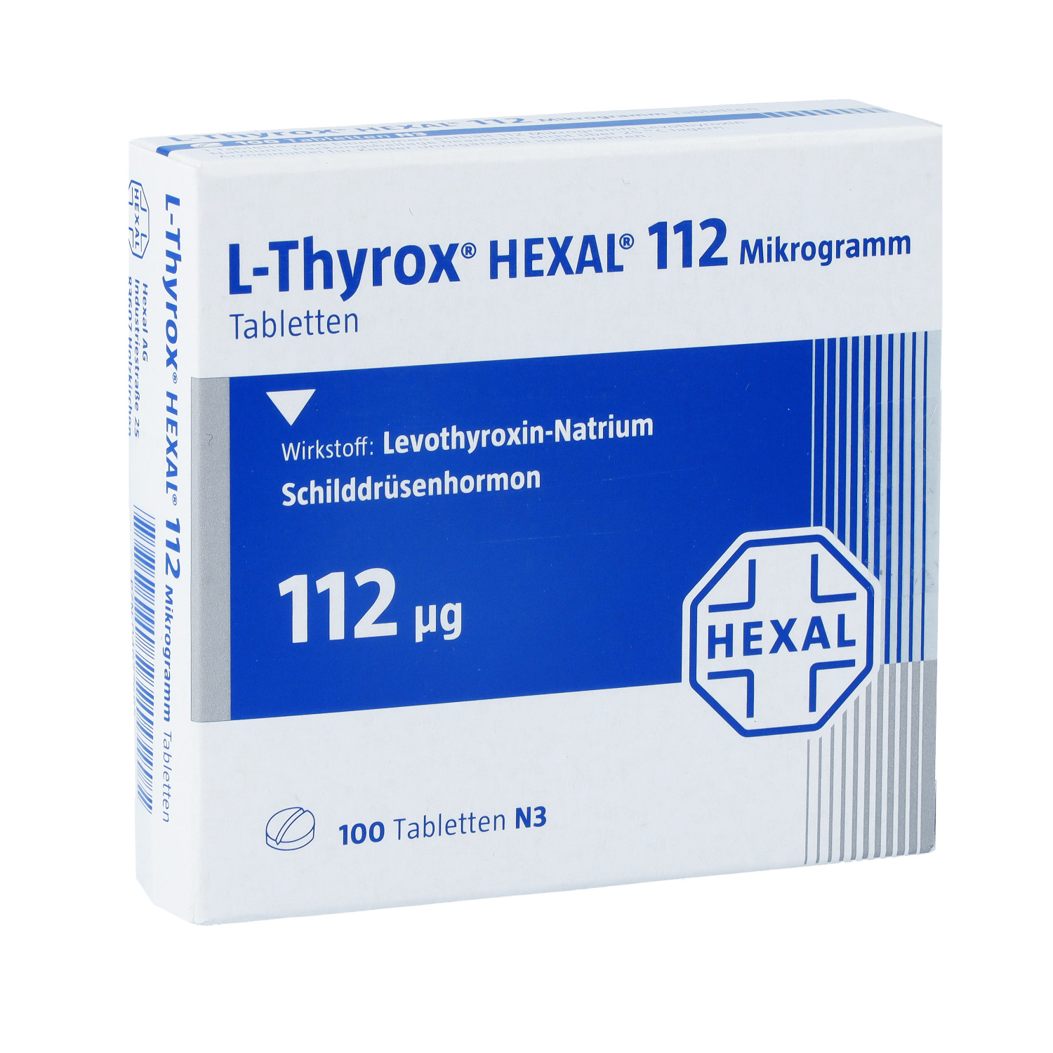 L-THYROX HEXAL 112 Mikrogramm Tabletten